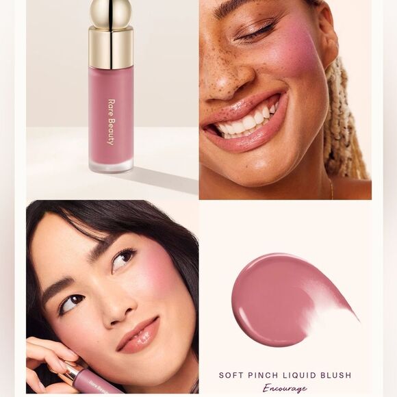 RARE BEAUTY Soft Pinch Liquid Blush – Shade: ENCOURAGE (0.25 fl oz / 7.5ml) - Picture 4 of 6